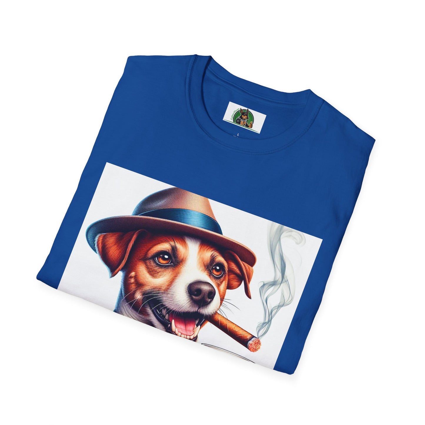 Jack Russell Stogey Whiskey T-Shirt Printify
