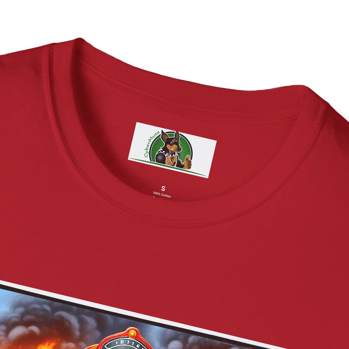 Dalmatian blazing fire t shirt