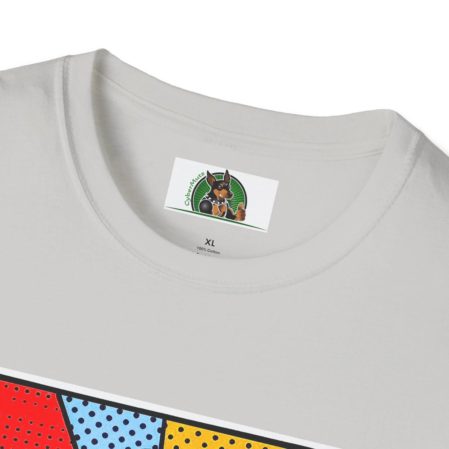 Basset Hound Profile Pop Art Pic T-Shirt Printify