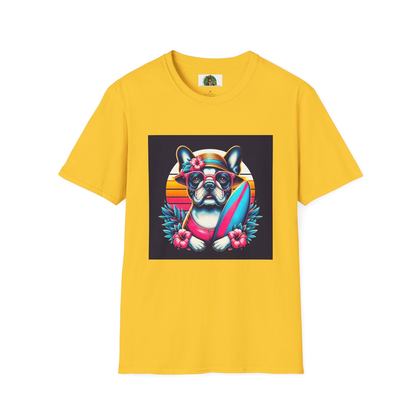French Bulldog T-Shirt Printify S Daisy