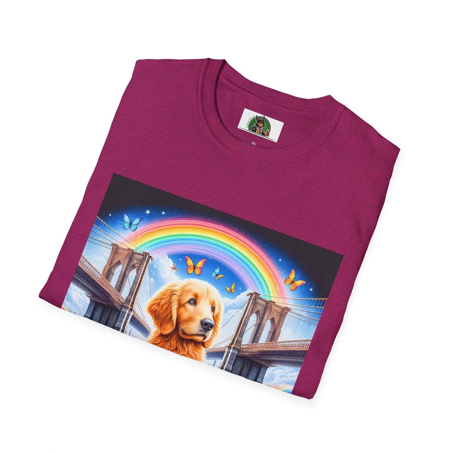 Golden Doodle rainbow shirt
