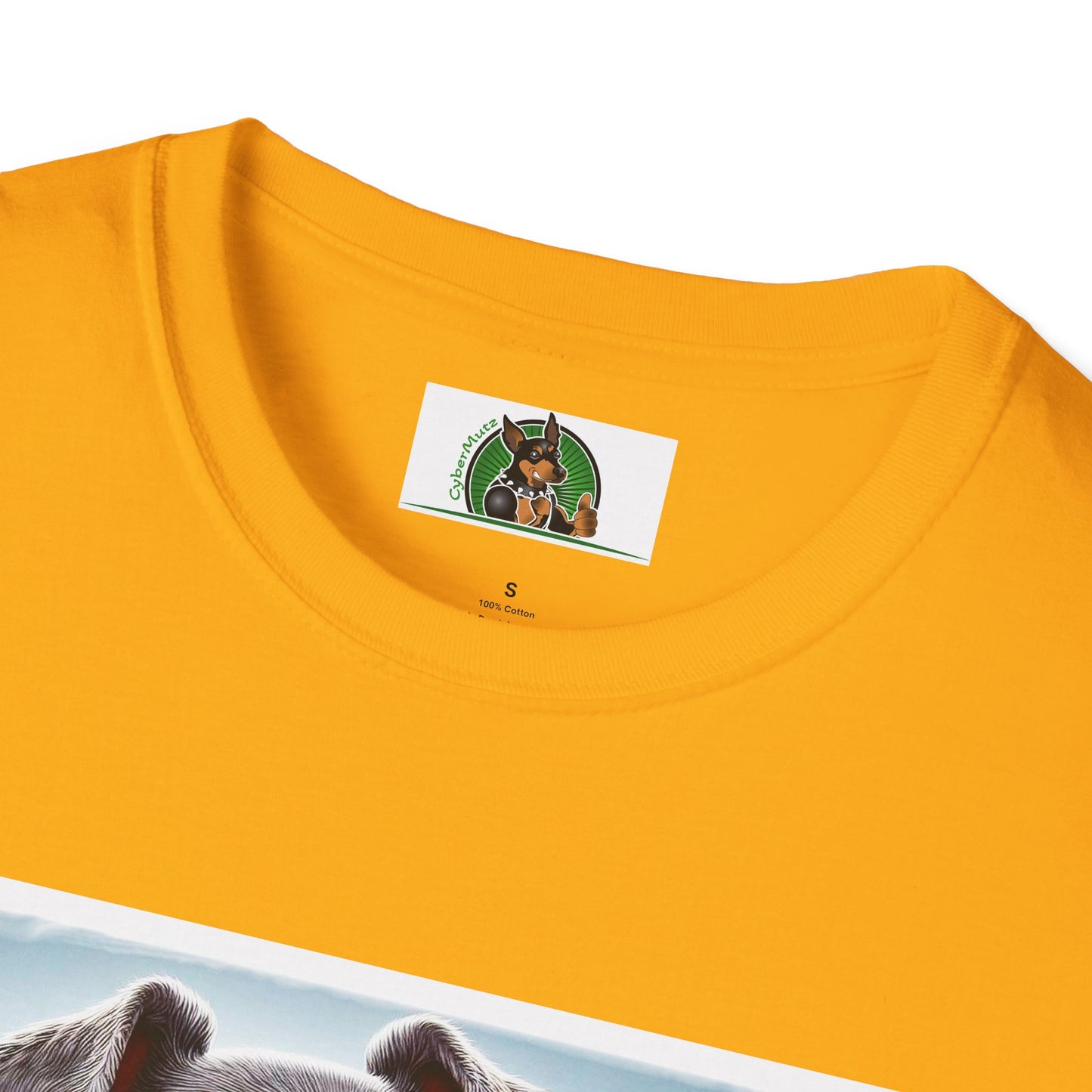 Miniature Schnauzer surfer dude shirt