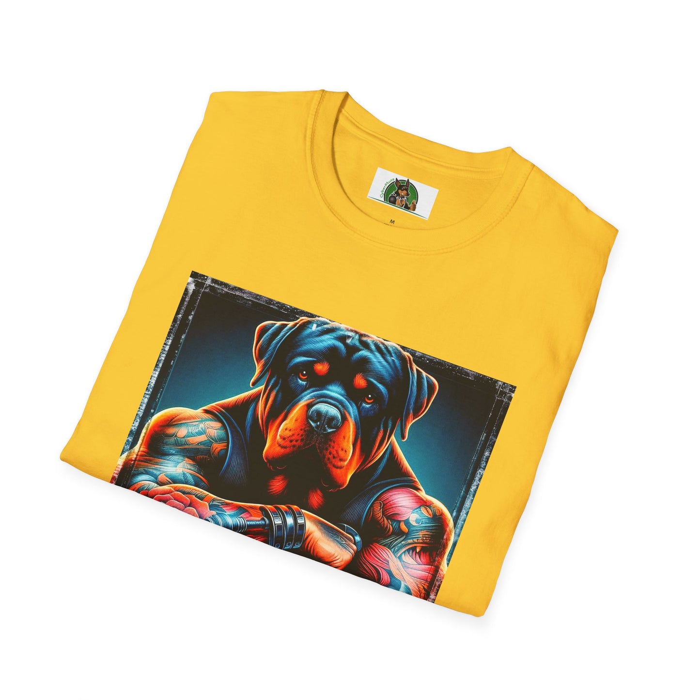 Rottweiler big muscles shirt