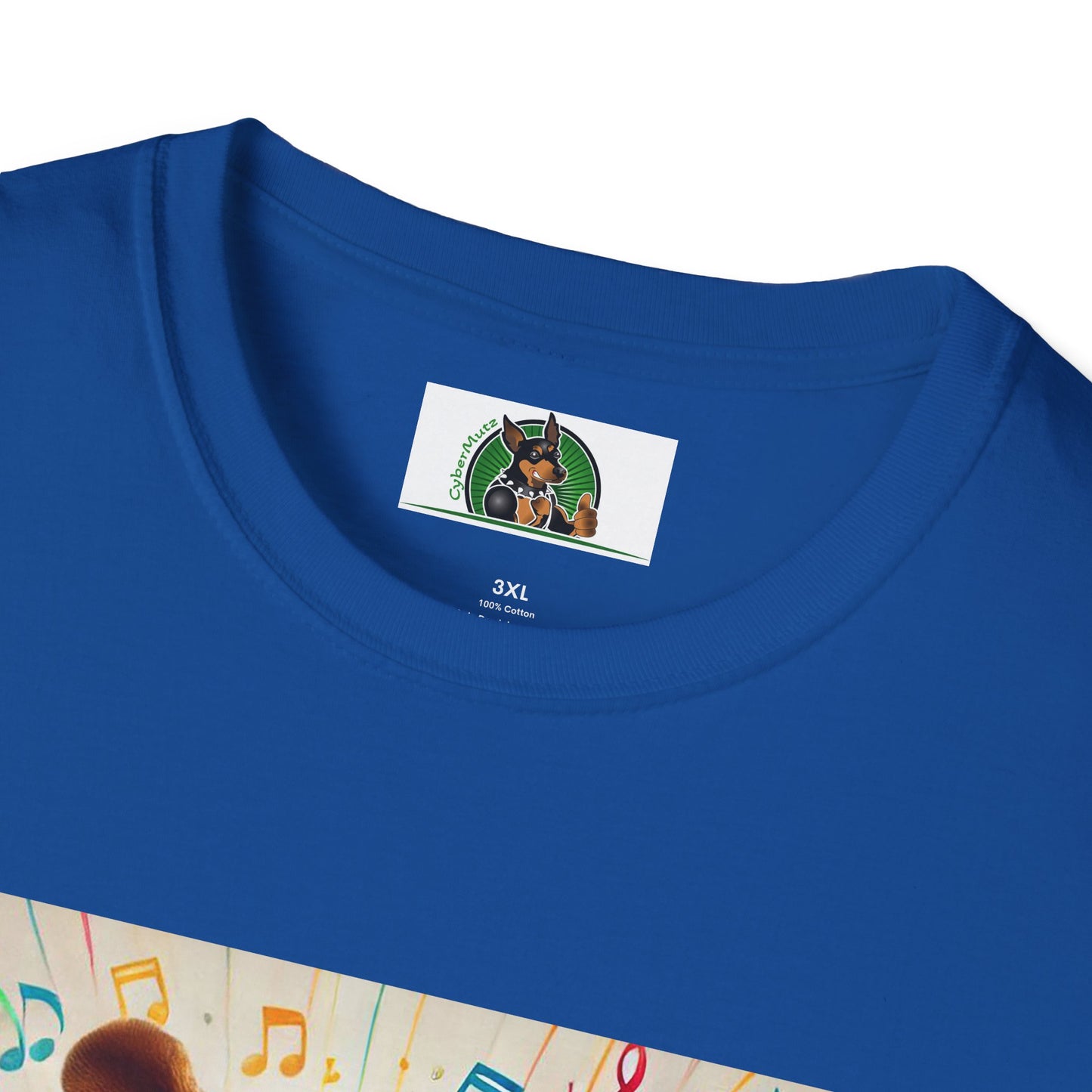 Beagle Dancing T-Shirt - Unisex Softstyle Tee T-Shirt Printify