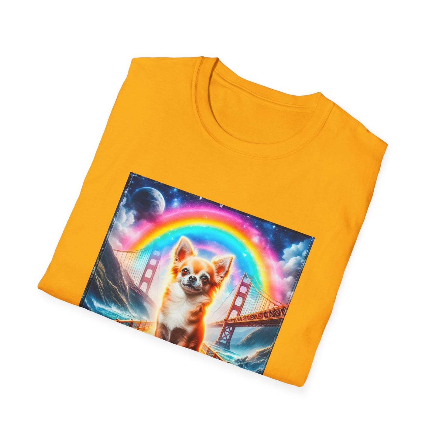 Chihuahua rainbow bridge t shirt