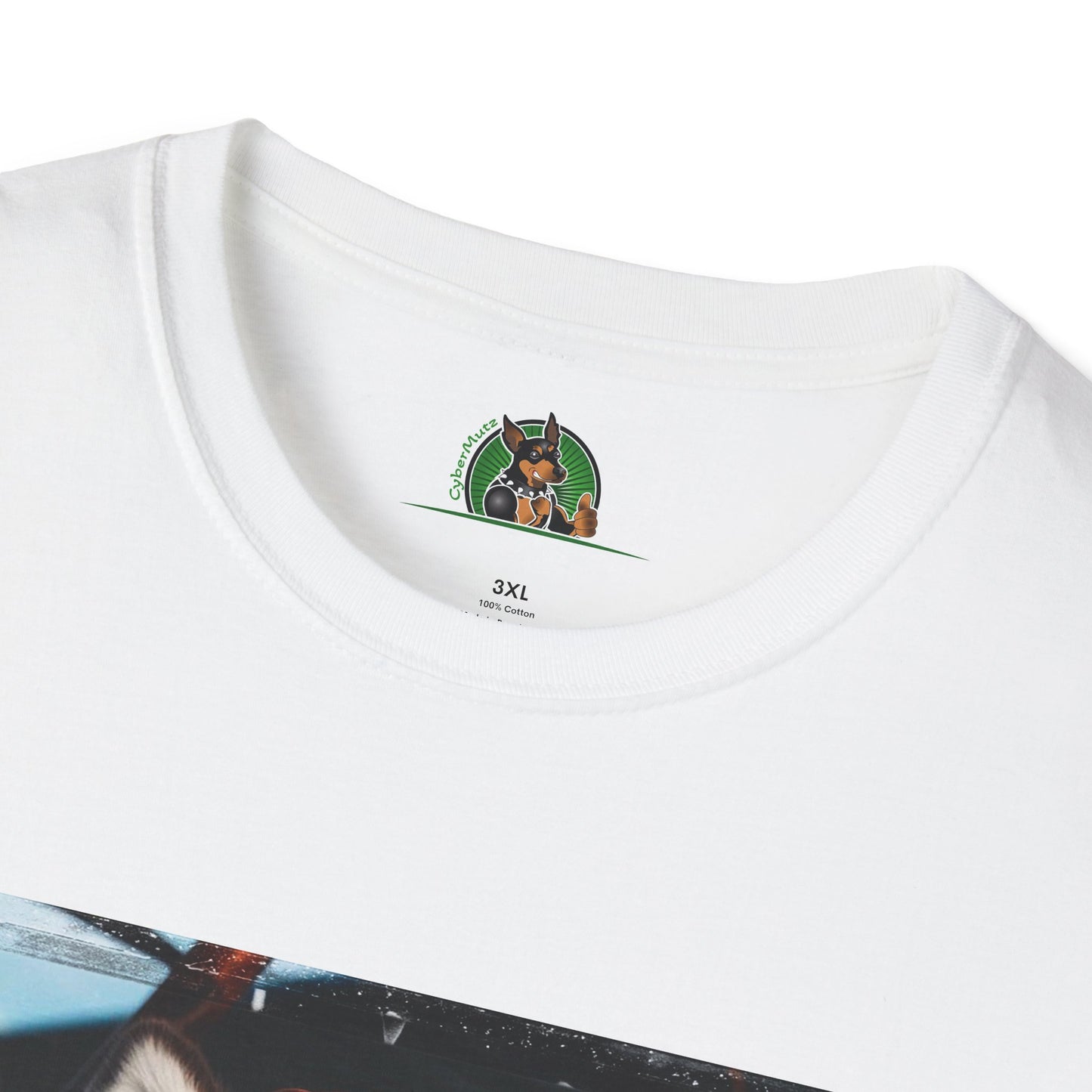 Husky pilot T-Shirt Printify