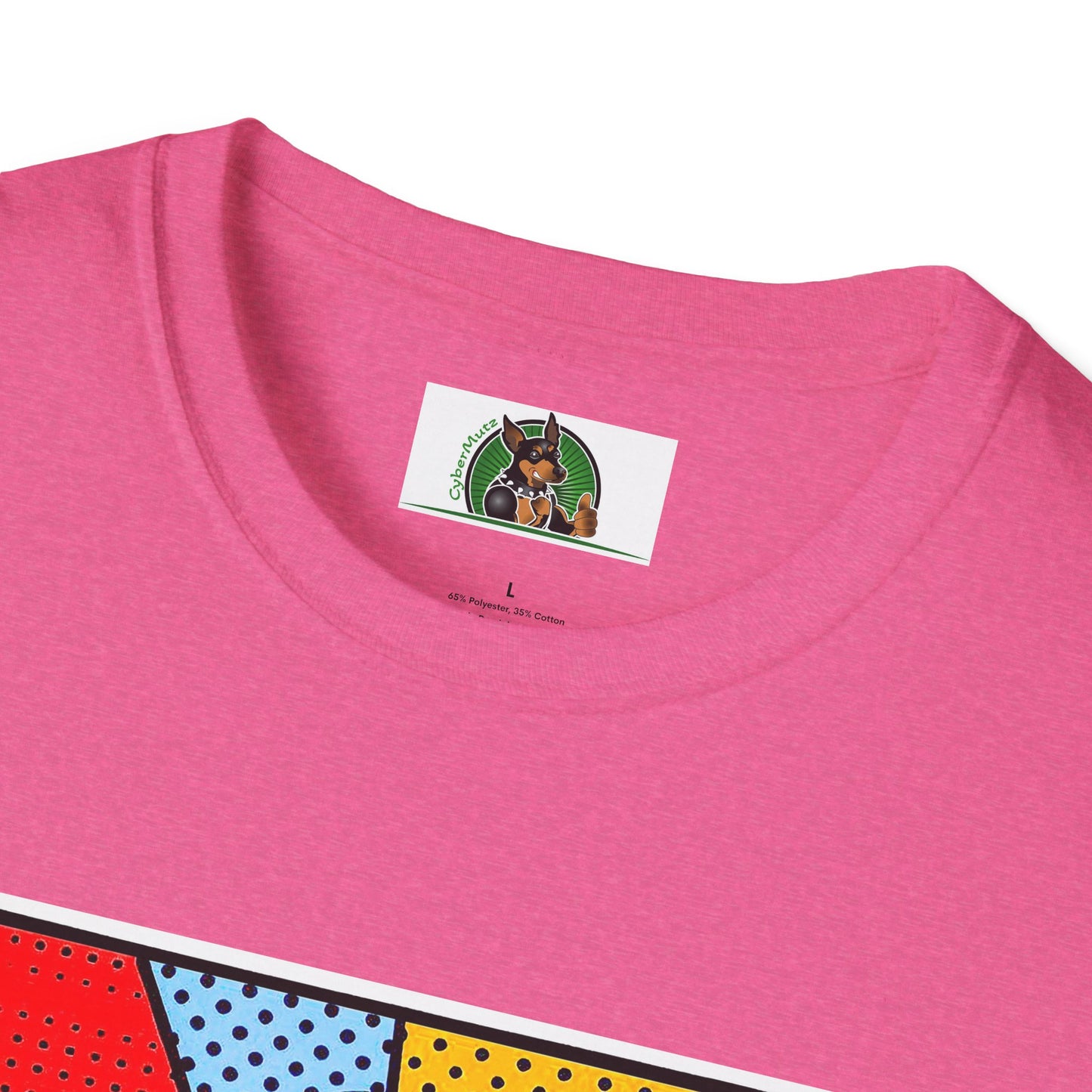 Basset Hound Profile Pop Art Pic T-Shirt Printify