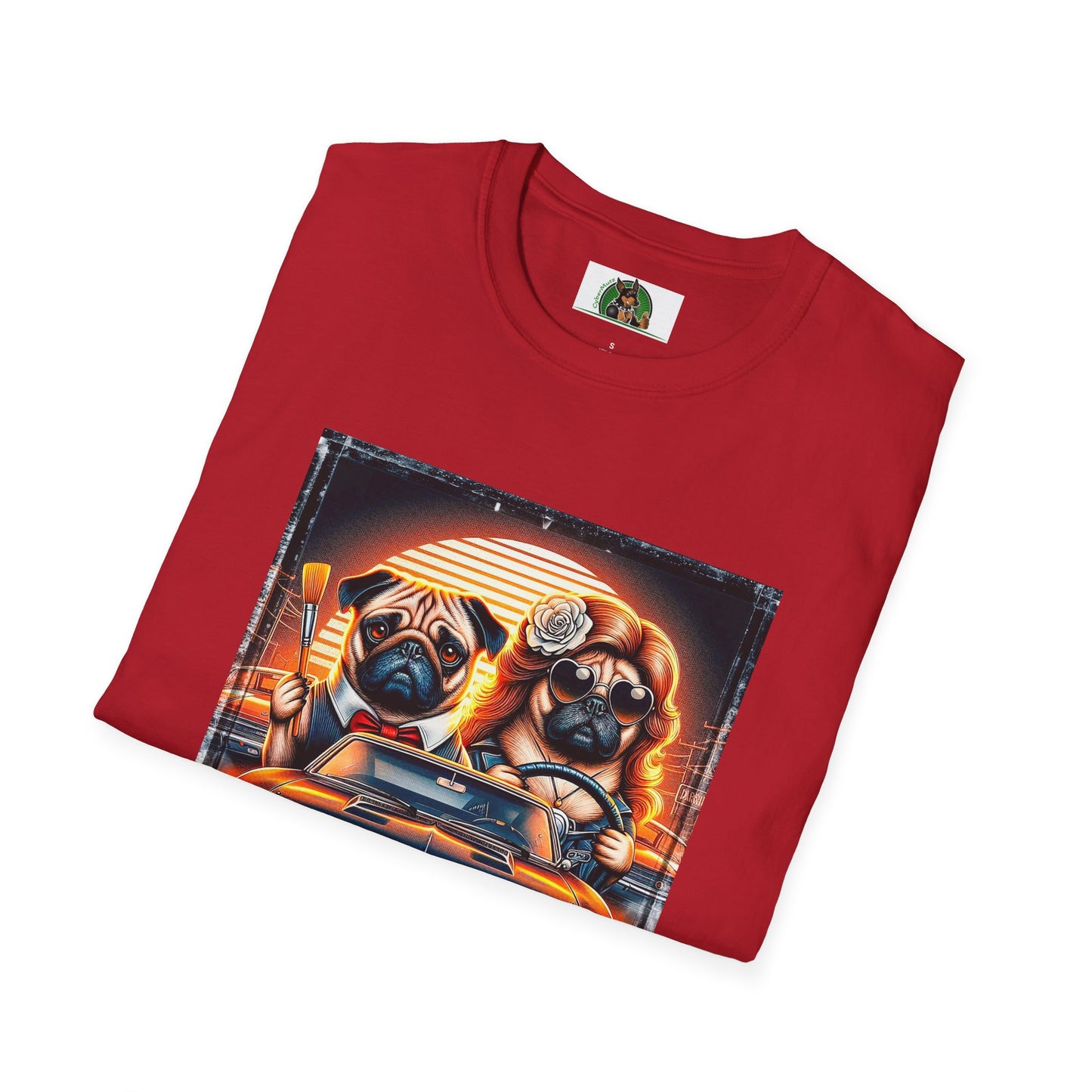 Wacky Pugs T-Shirt Printify