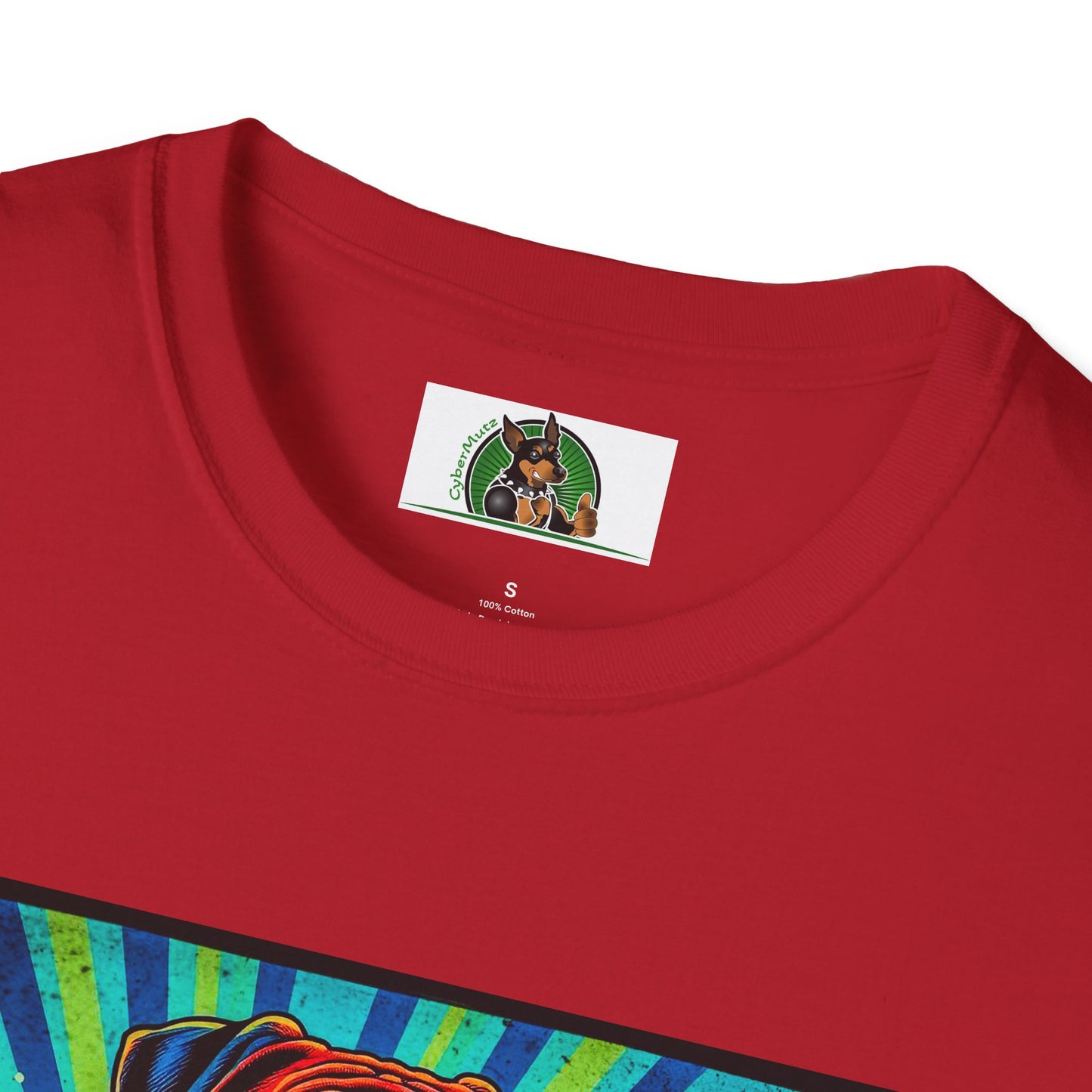 Boxer Muscle Dog T-Shirt Printify