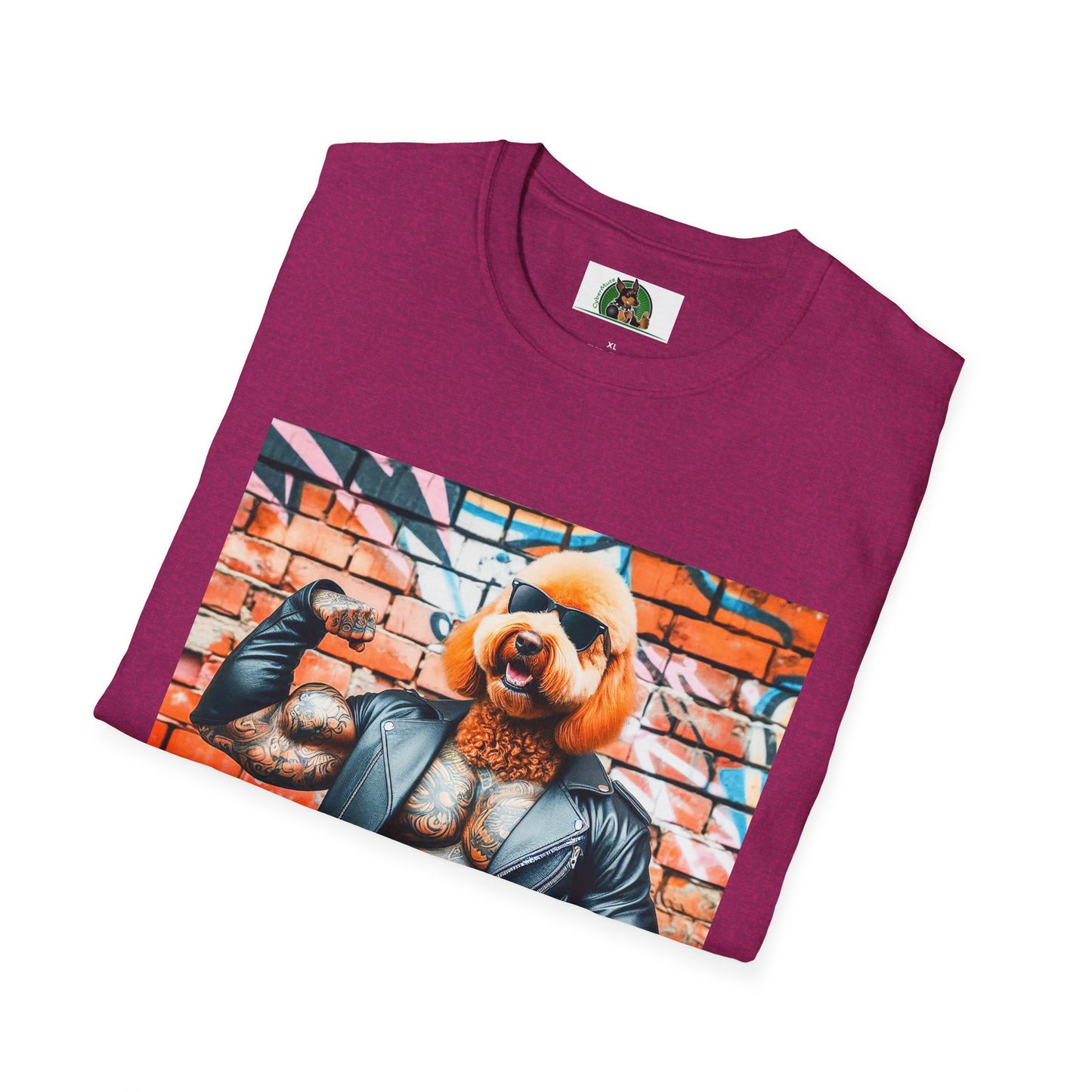 Golden Doodle muscles t shirt
