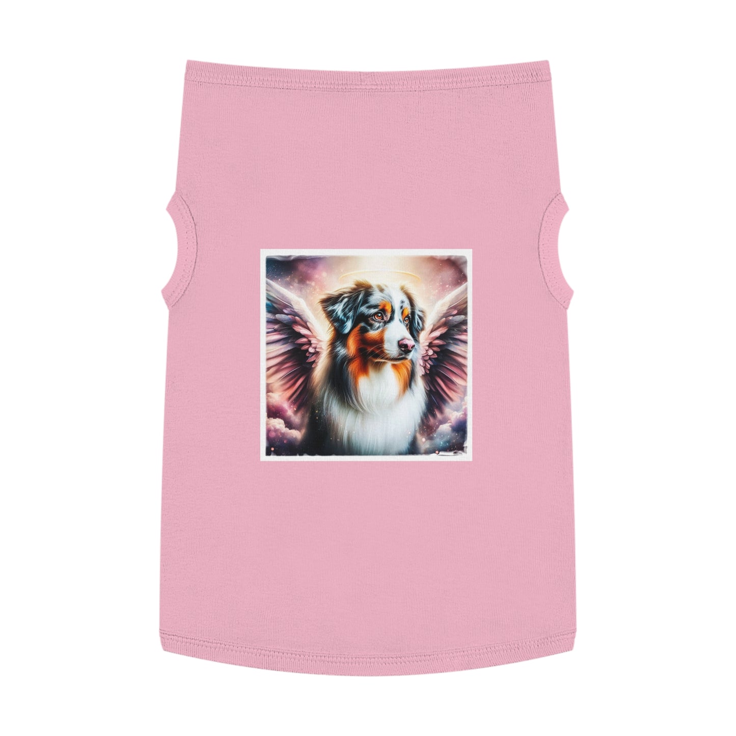 Pet Tank Top Australian Shepherd Pets Printify XL Pink