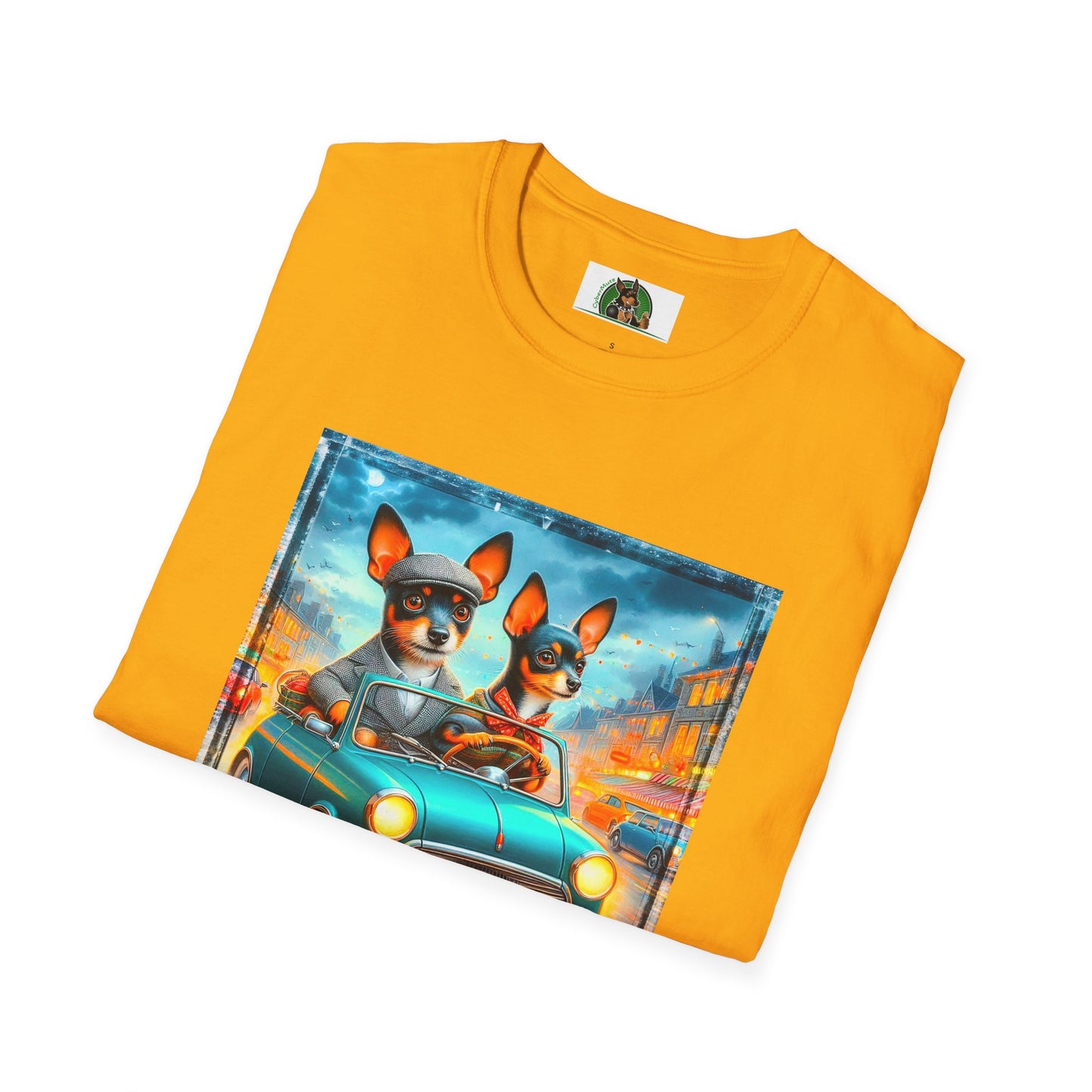 Wacky Rat Terrier T-Shirt married couple