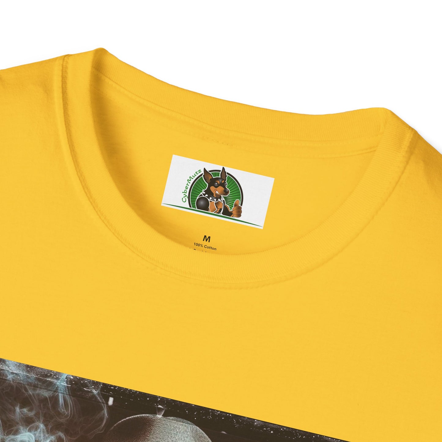Golden Retriever cigars and smoking shirt