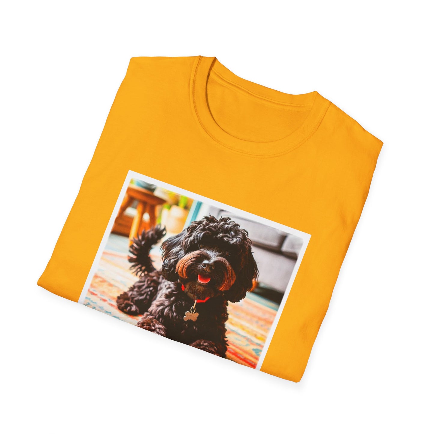 CockerPoo happy smiling t shirt