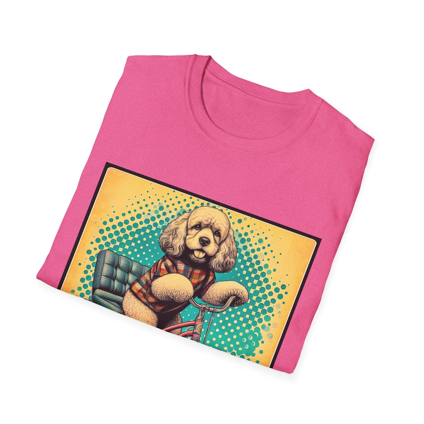 CockerPoo bike strolling t shirt
