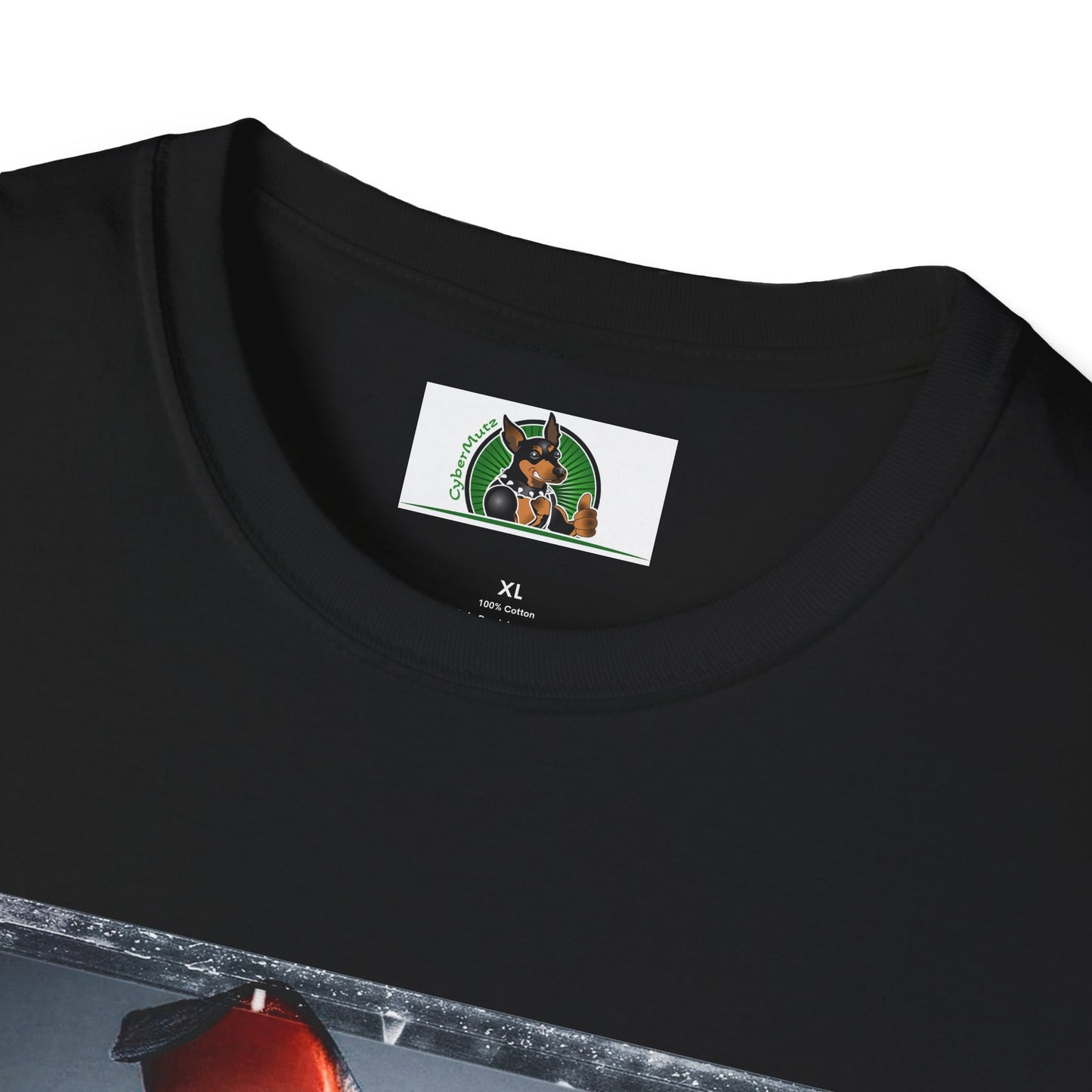 Min Pin T-Shirt muscular arms T-Shirt Printify