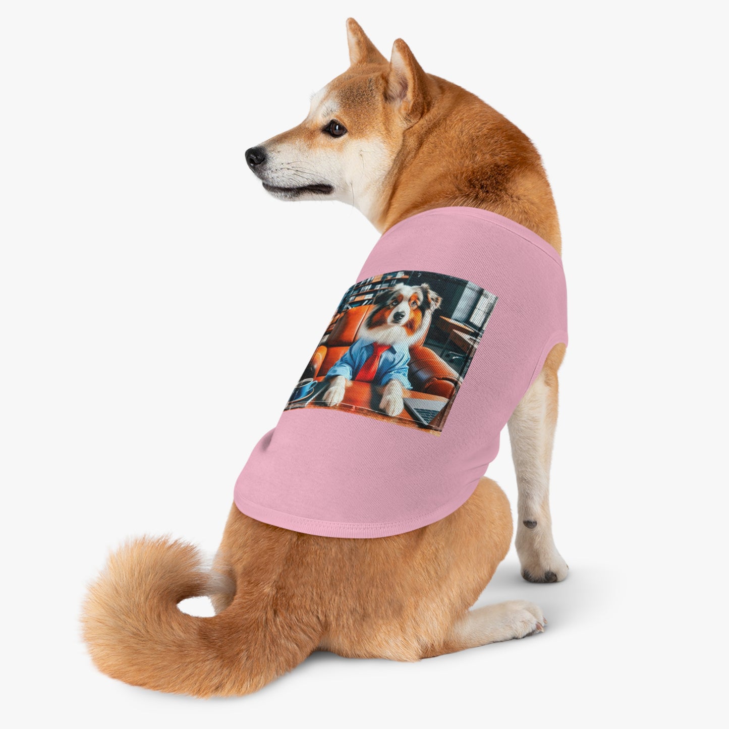 Pet Tank Top Australian Shepherd Pets Printify