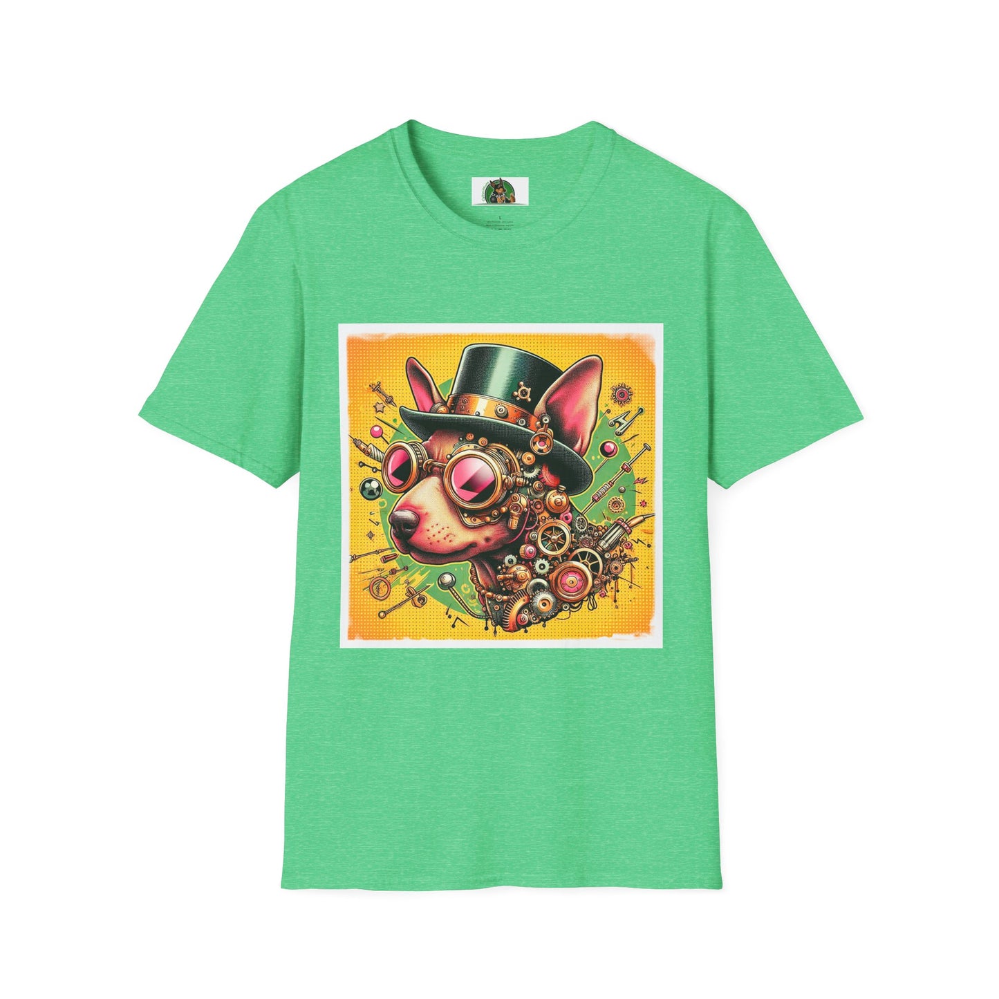 Min Pin T-Shirt steampunk cutie T-Shirt Printify S Heather Irish Green