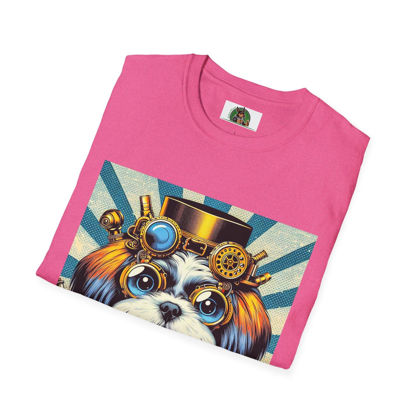 Shih Tzu steam punk shirt