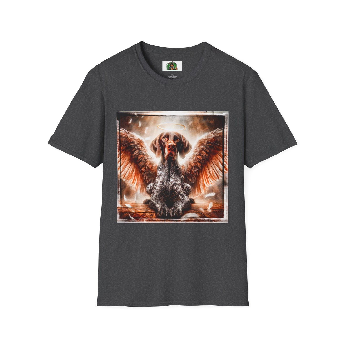 Dog Lover T-Shirt - German Shorthaired Pointer T-Shirt Printify XS Dark Heather