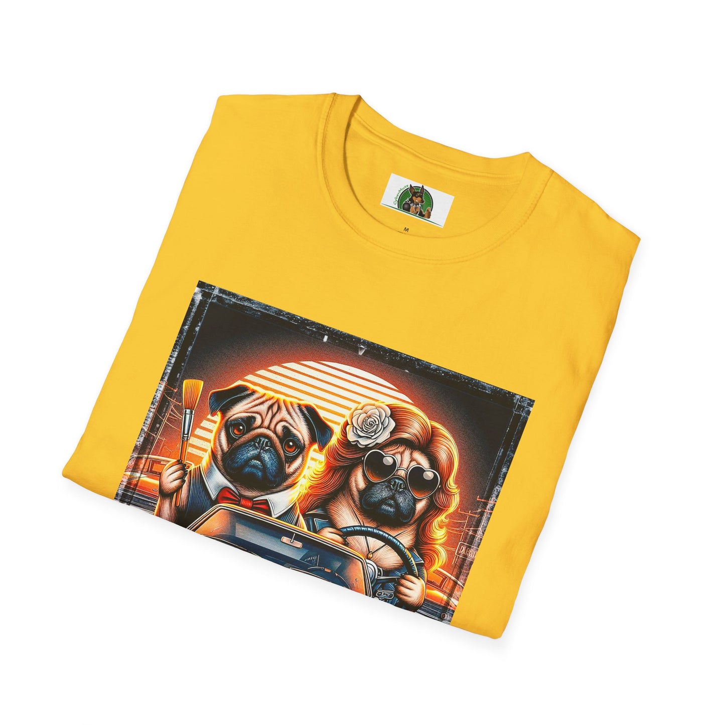 Wacky Pugs T-Shirt Printify