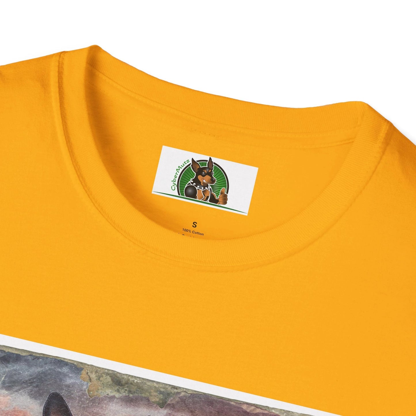 Wacky Boston Terrier Couple In Tiny Car Shirt T-Shirt Printify