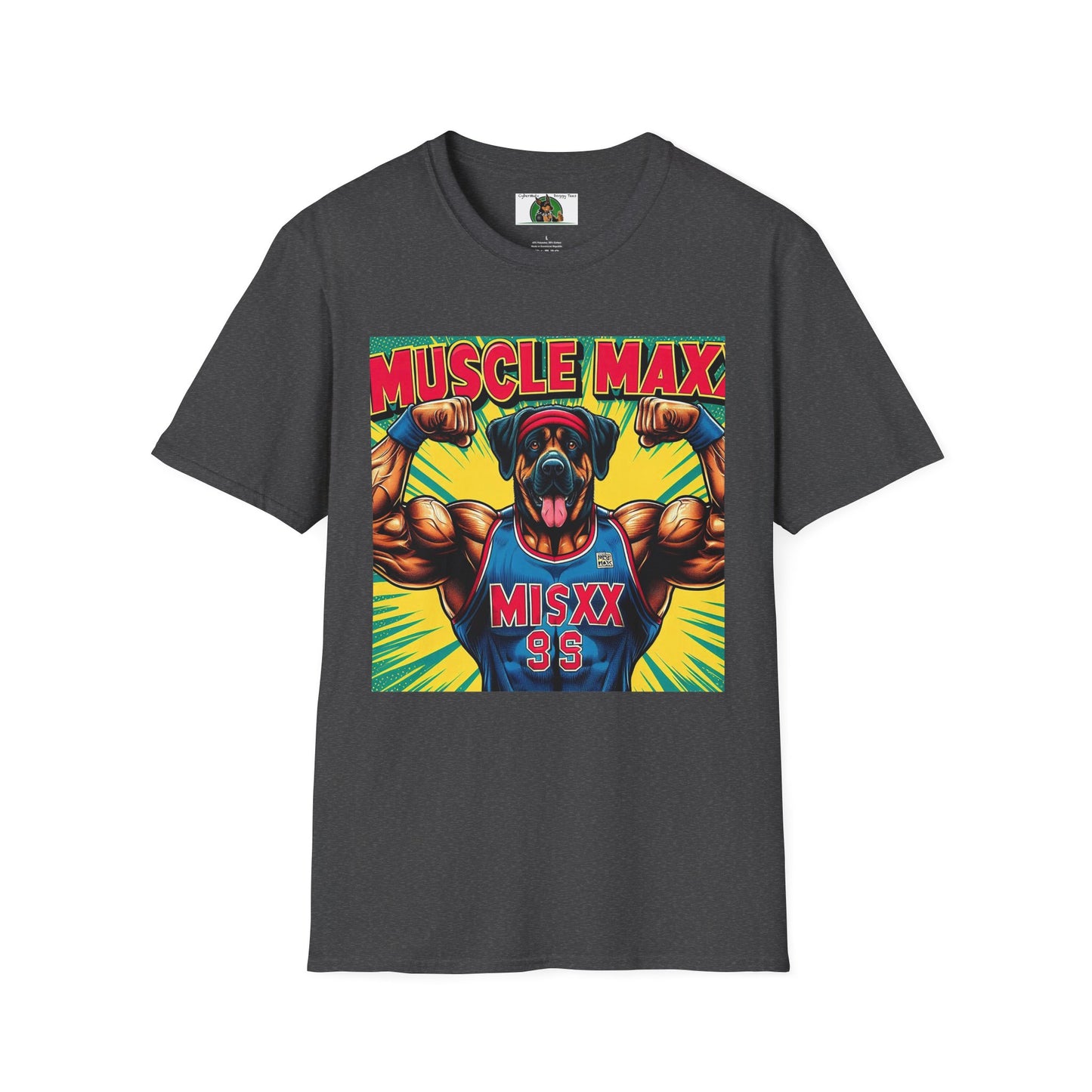 Wacky Pop Art T-Shirt Printify Dark Heather S