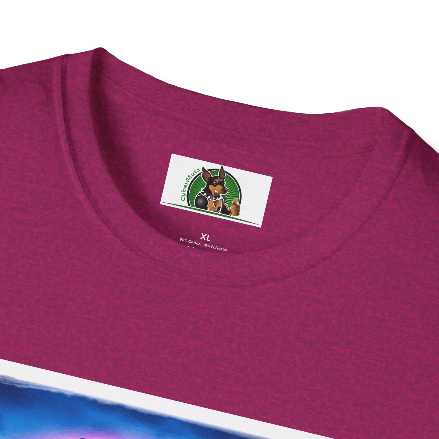 Min Pin T-Shirt rainbow