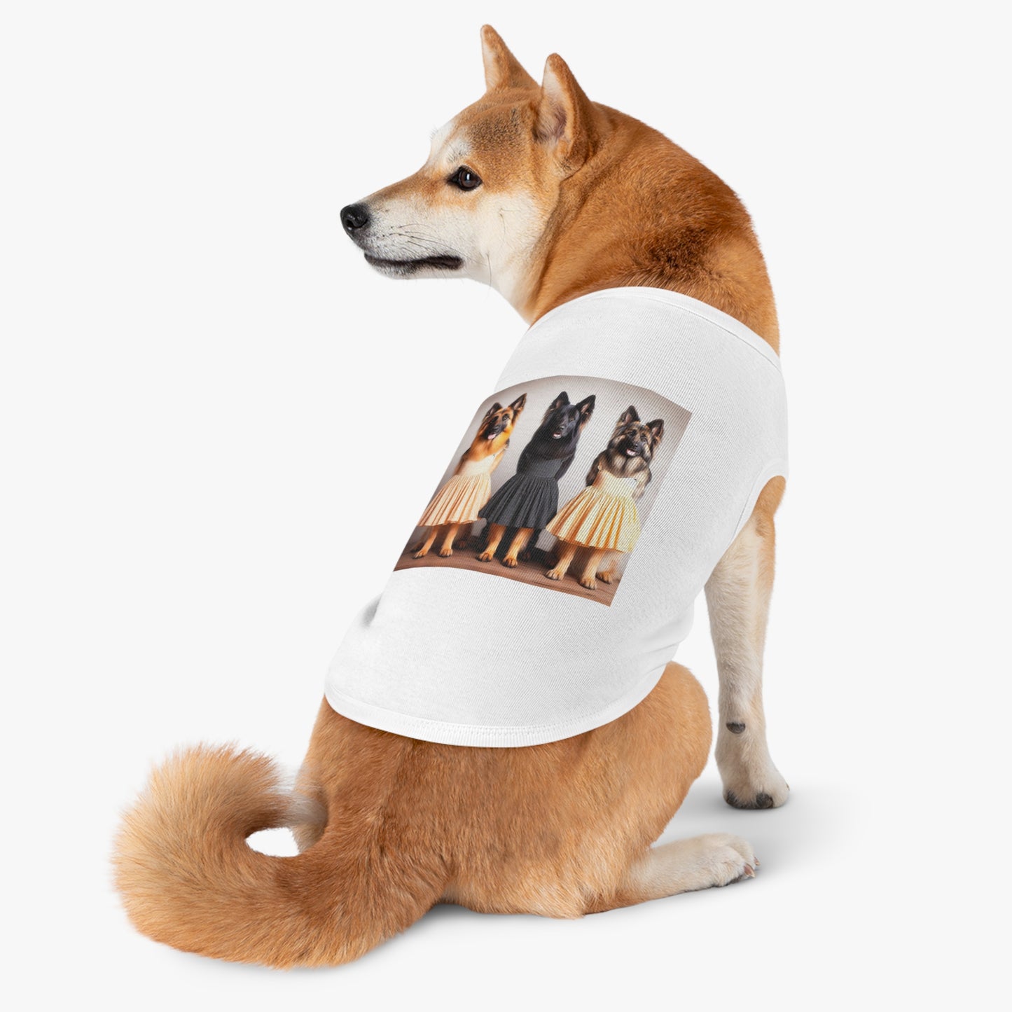German Shepherd pretty ballerinas shirt