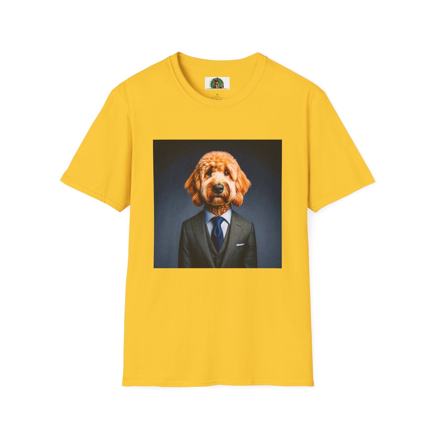 Golden Doodle professional businessman T-Shirt Printify S Daisy