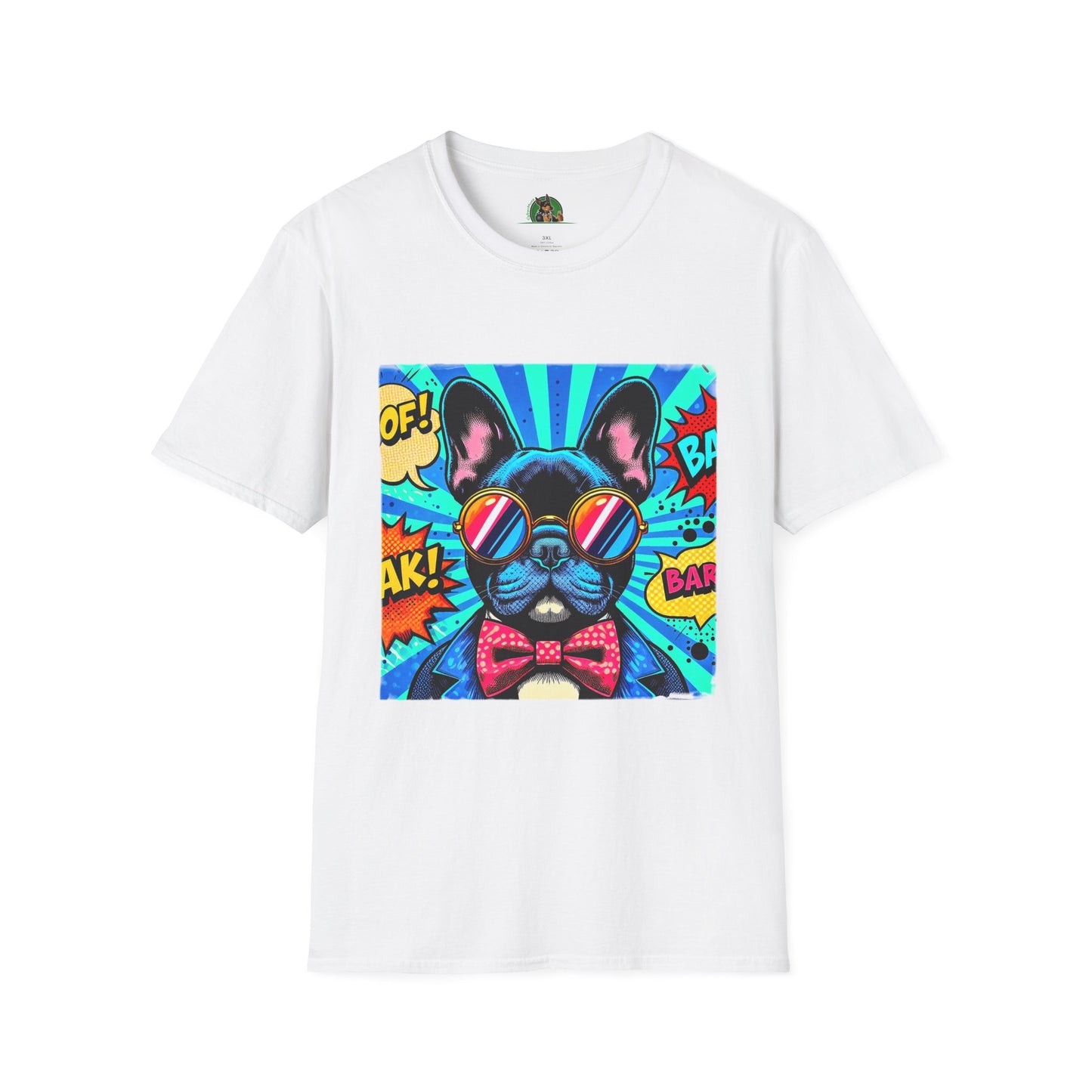 French Bulldog T-Shirt Printify XS White