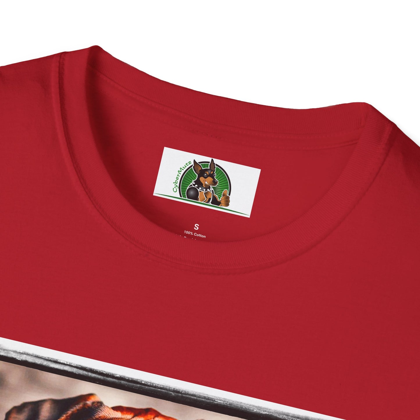 Boxer Dog In Suit Shirt T-Shirt Printify