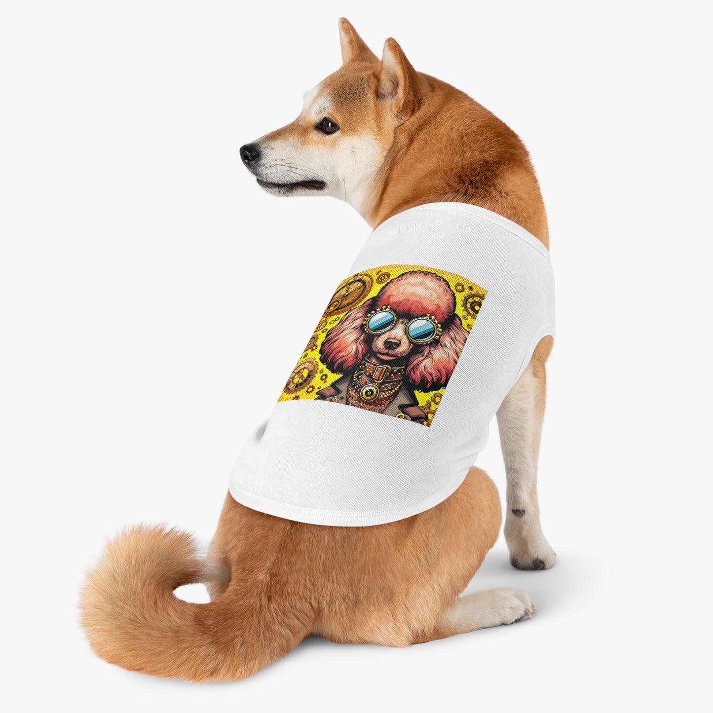 Pet Tank Top Poodle Pets Printify