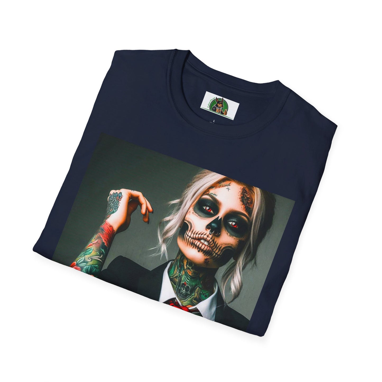 Zombie Girl T-Shirt Printify