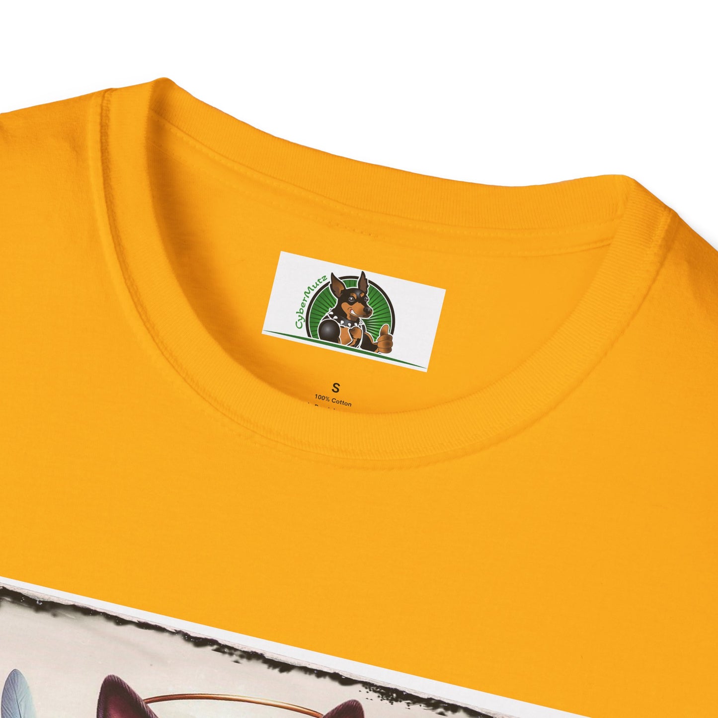 Boston Terrier Terrier Angel And Roses Tshirt T-Shirt Printify