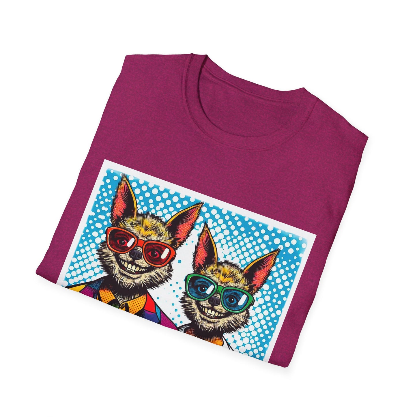 Chupacabra smiling couple t shirt