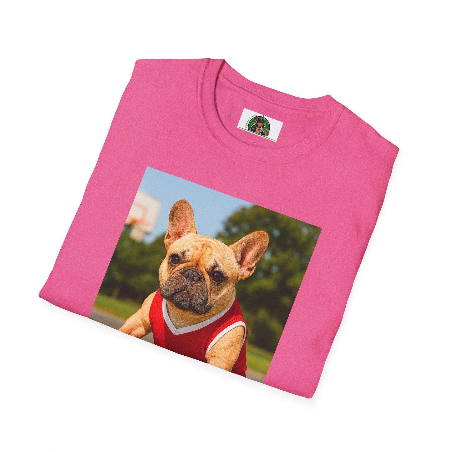 Sports Basketball French Bulldog Tee
