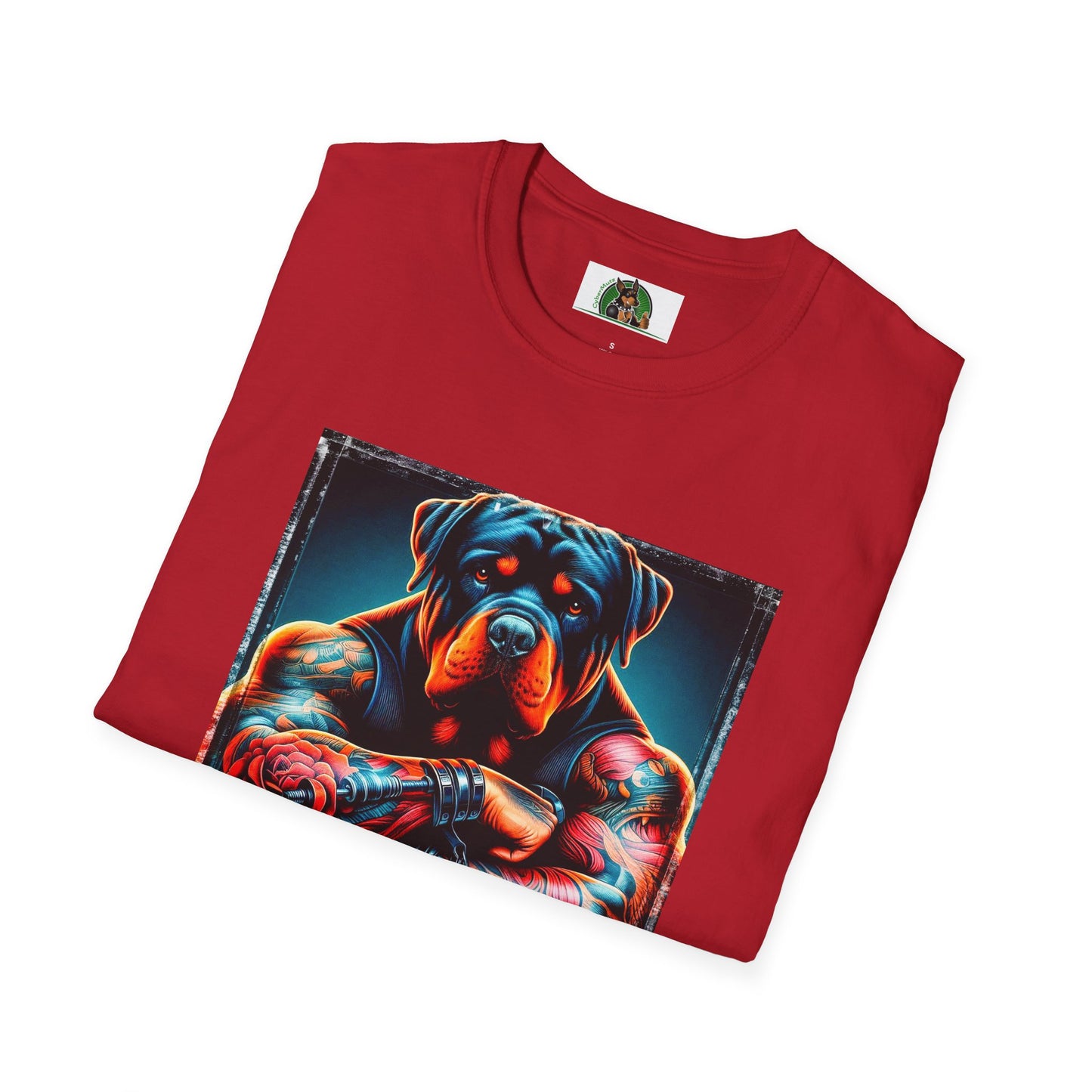 Rottweiler big muscles shirt