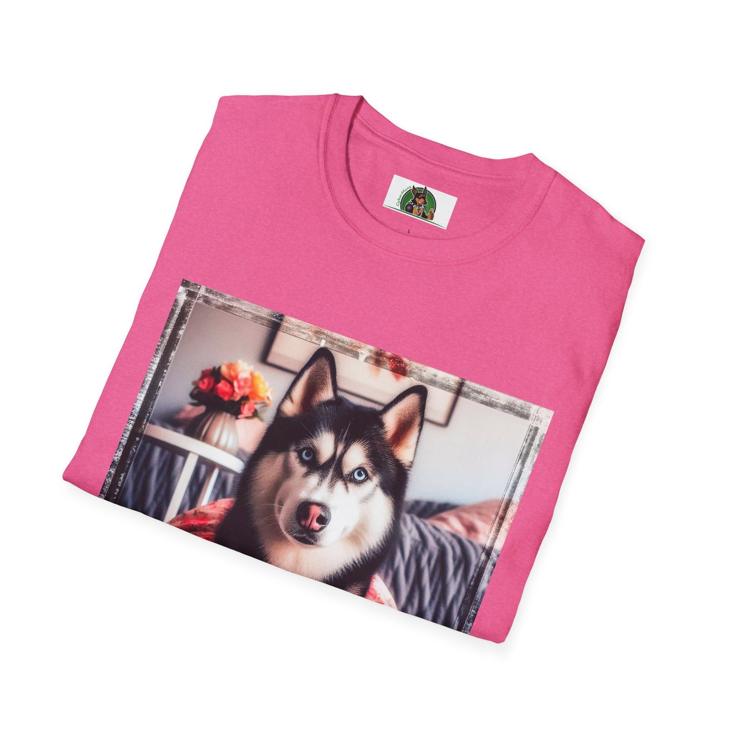 Husky pretty pink dress shirt