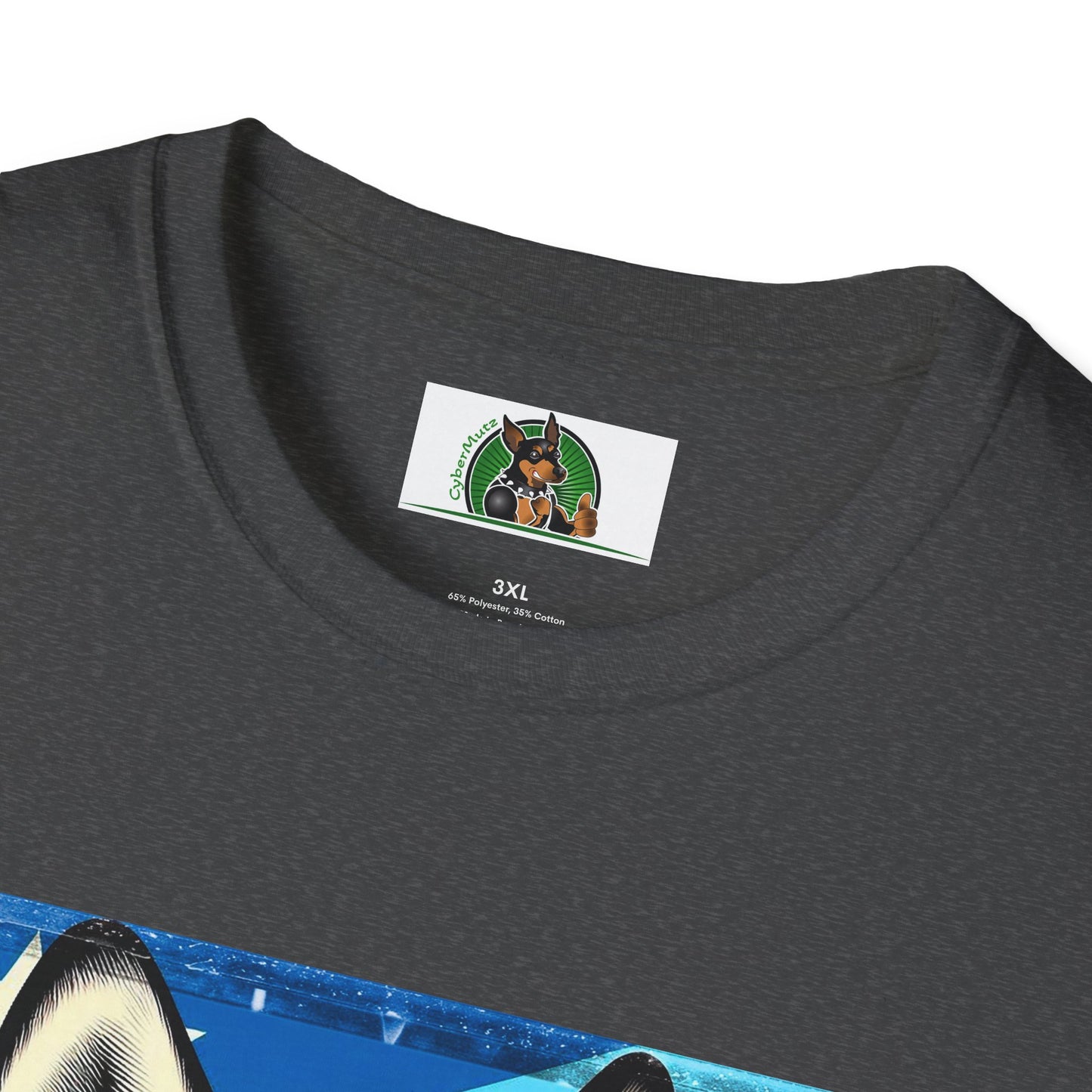 Husky super hero shirt T-Shirt Printify