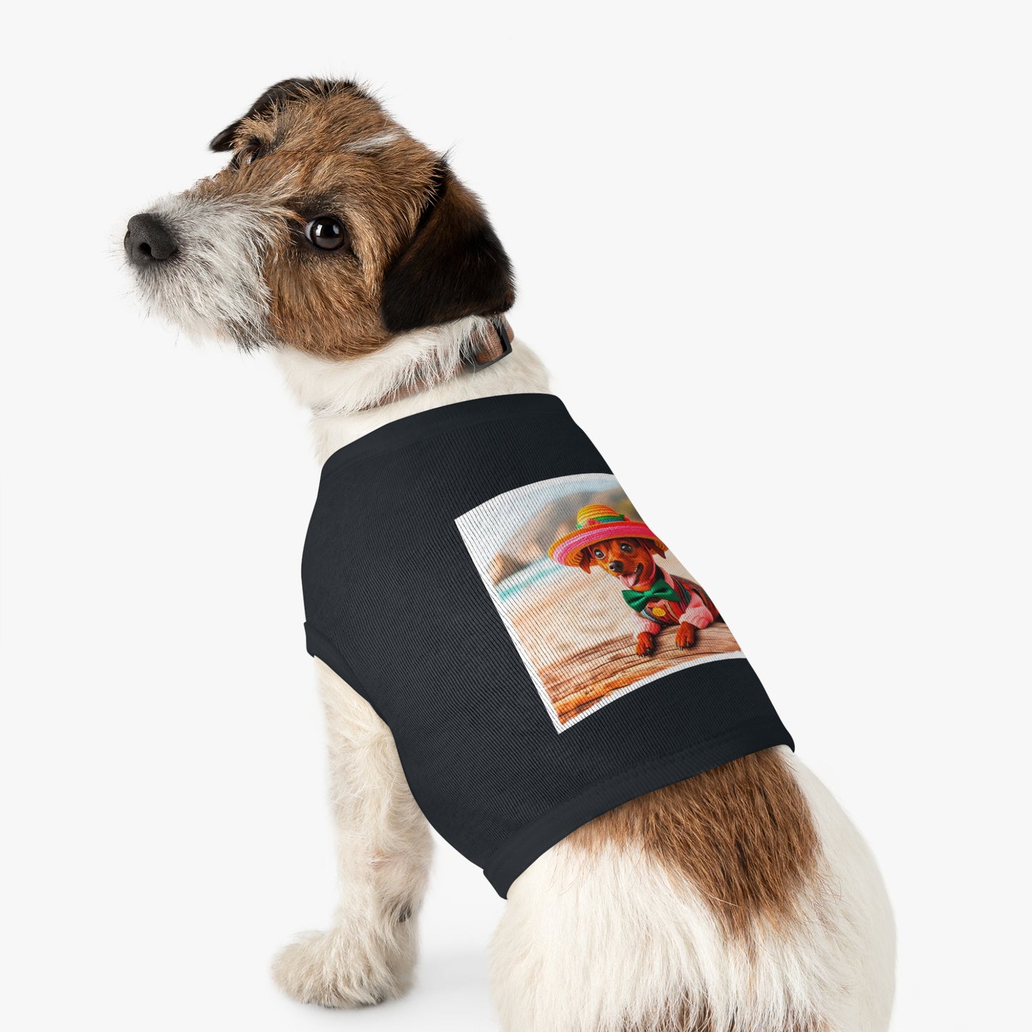 Min Pin Tank Tops cinco de mayo Pets Printify