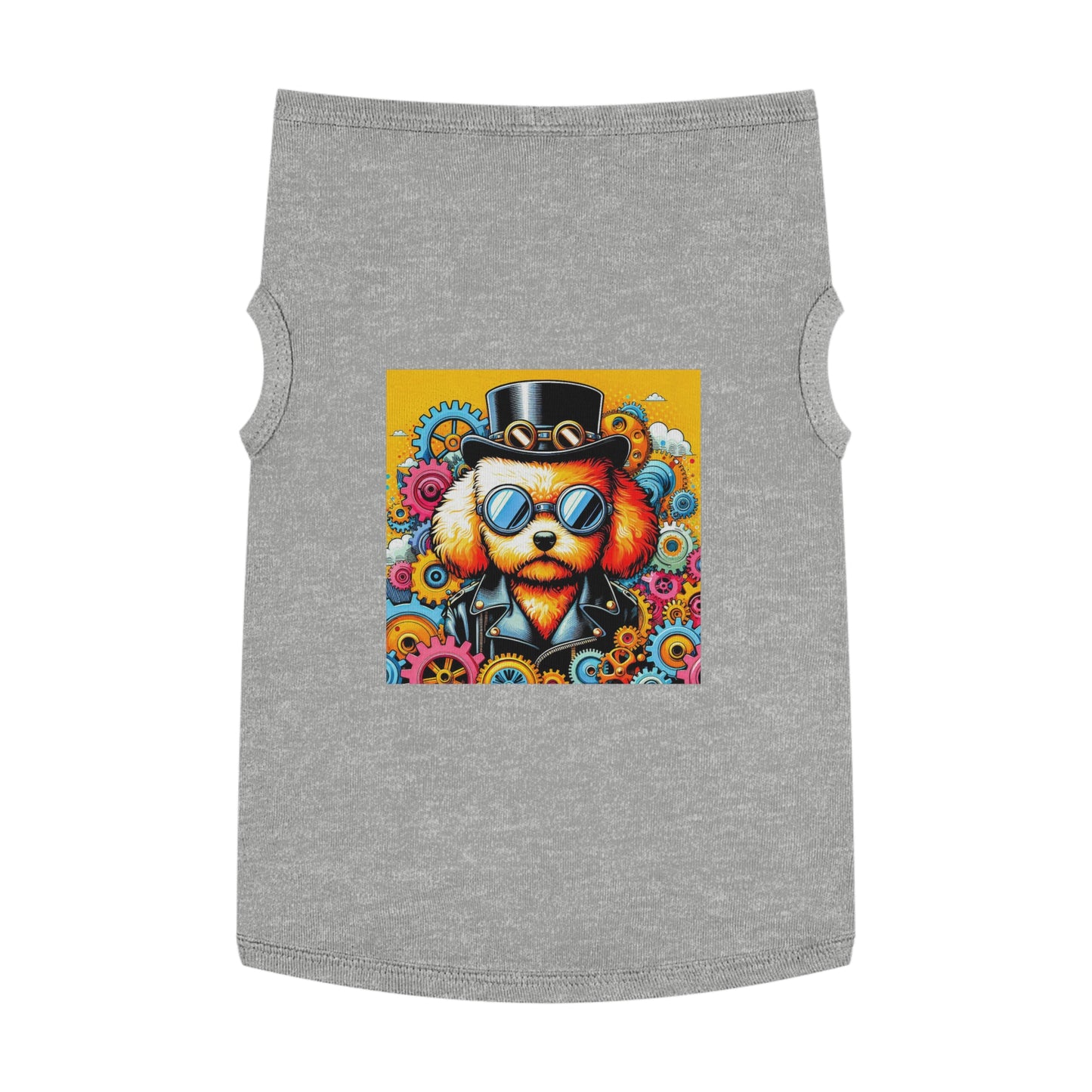 Pet Tank Top Poodle Pets Printify XL Heather