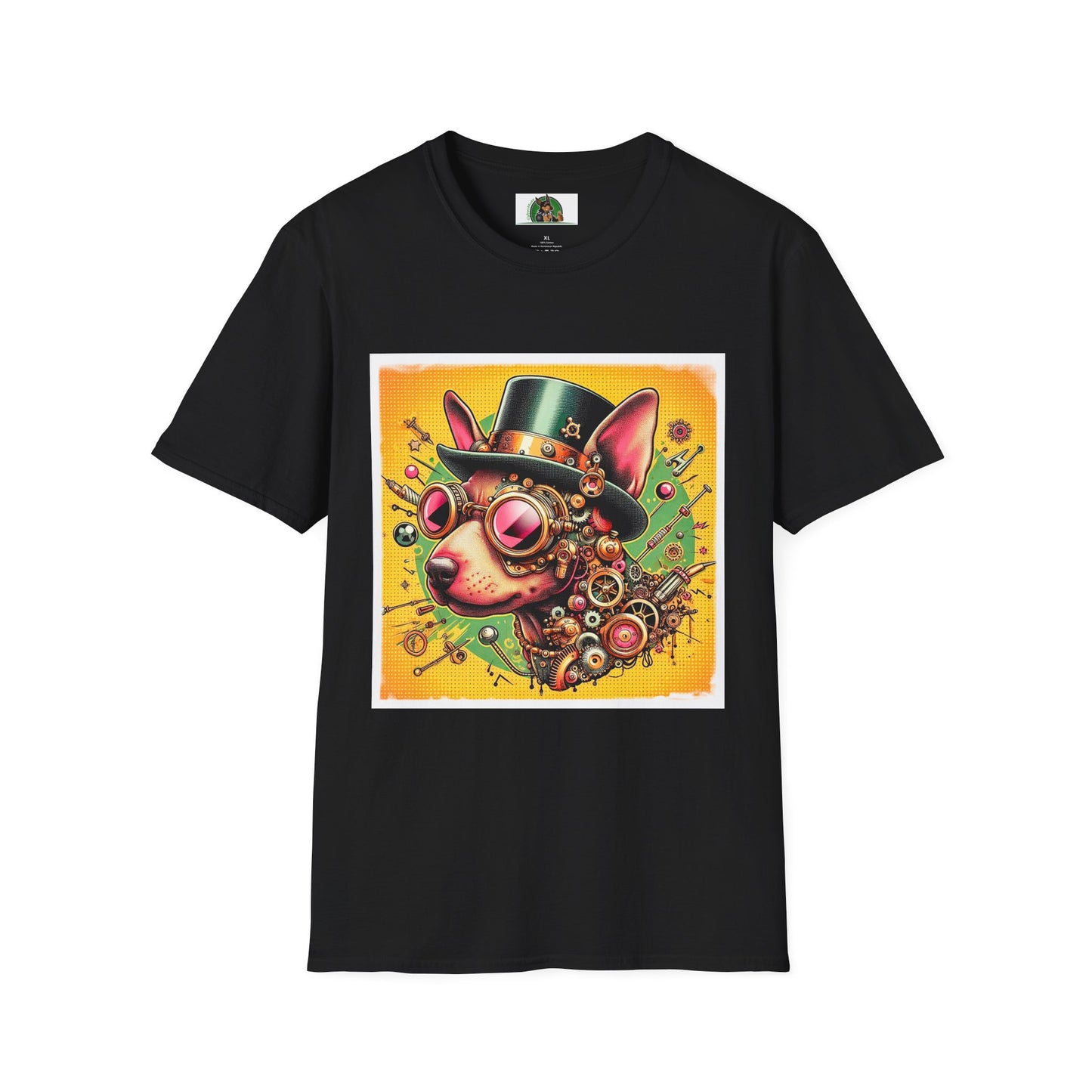 Min Pin T-Shirt steampunk cutie T-Shirt Printify XS Black