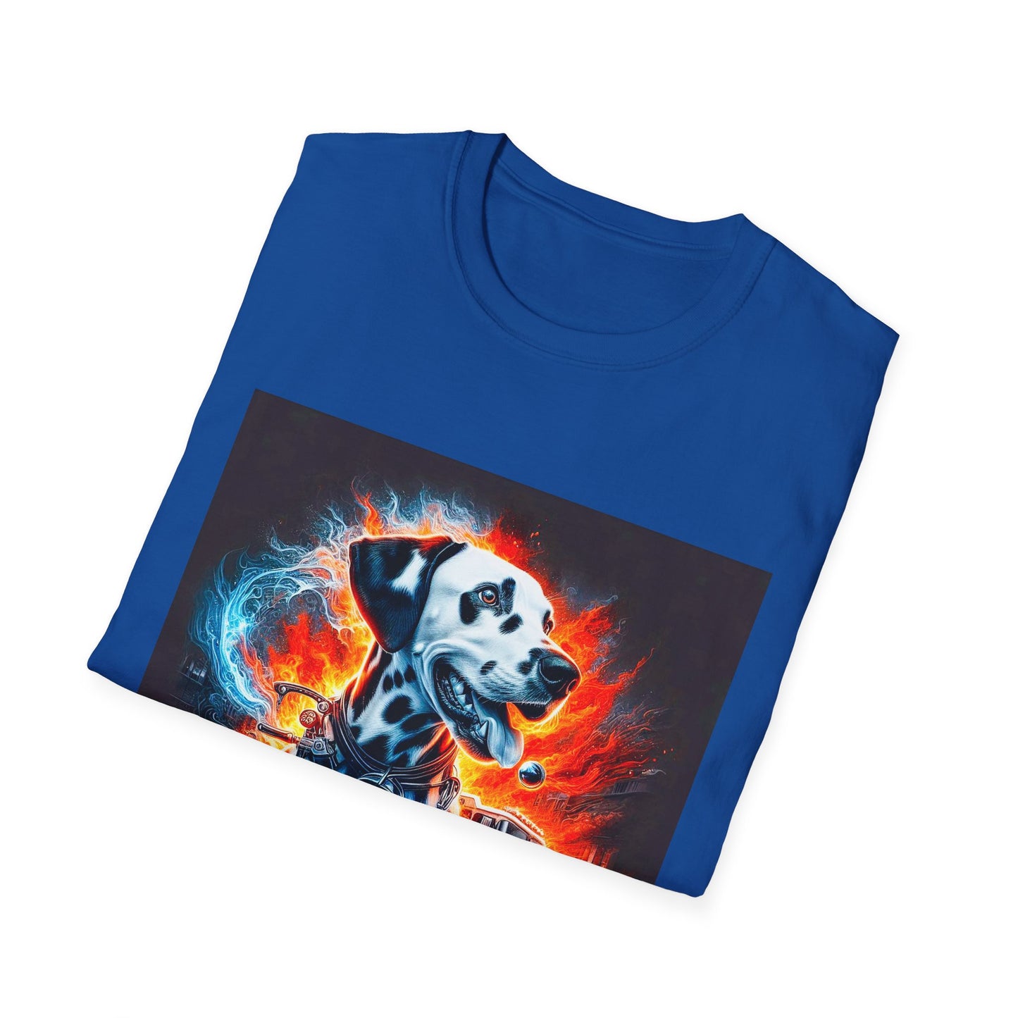 Dalmatian fireman hero t shirt T-Shirt Printify
