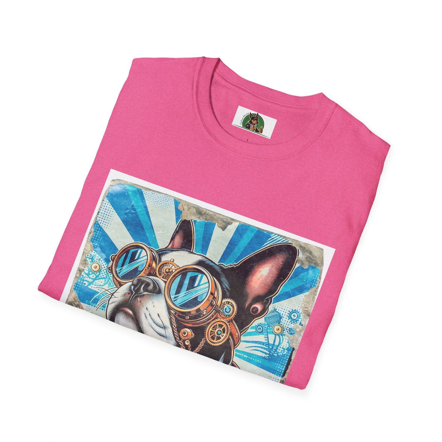 Steampunk Boston Terrier T-Shirt