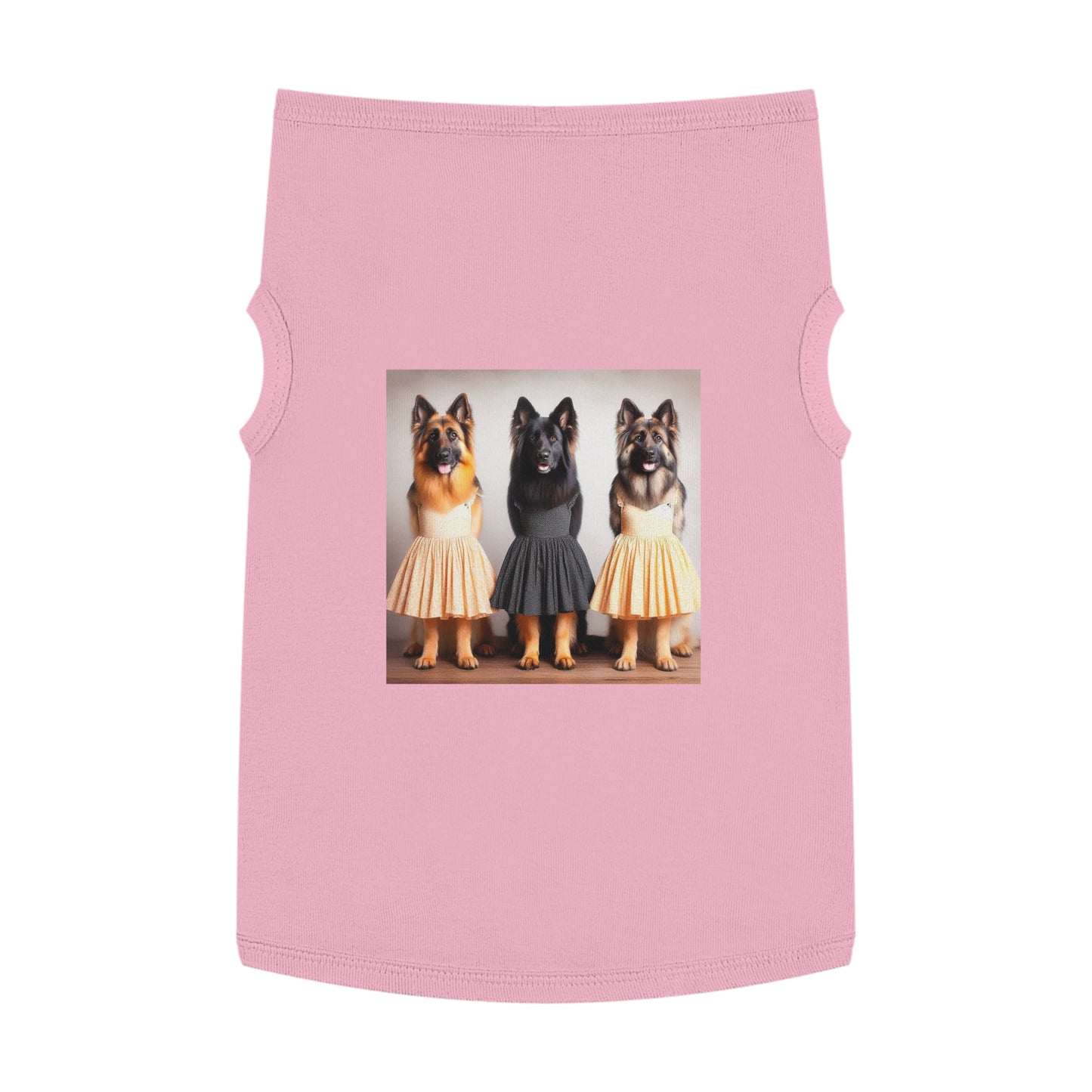 German Shepherd pretty ballerinas shirt Pets Printify XL Pink