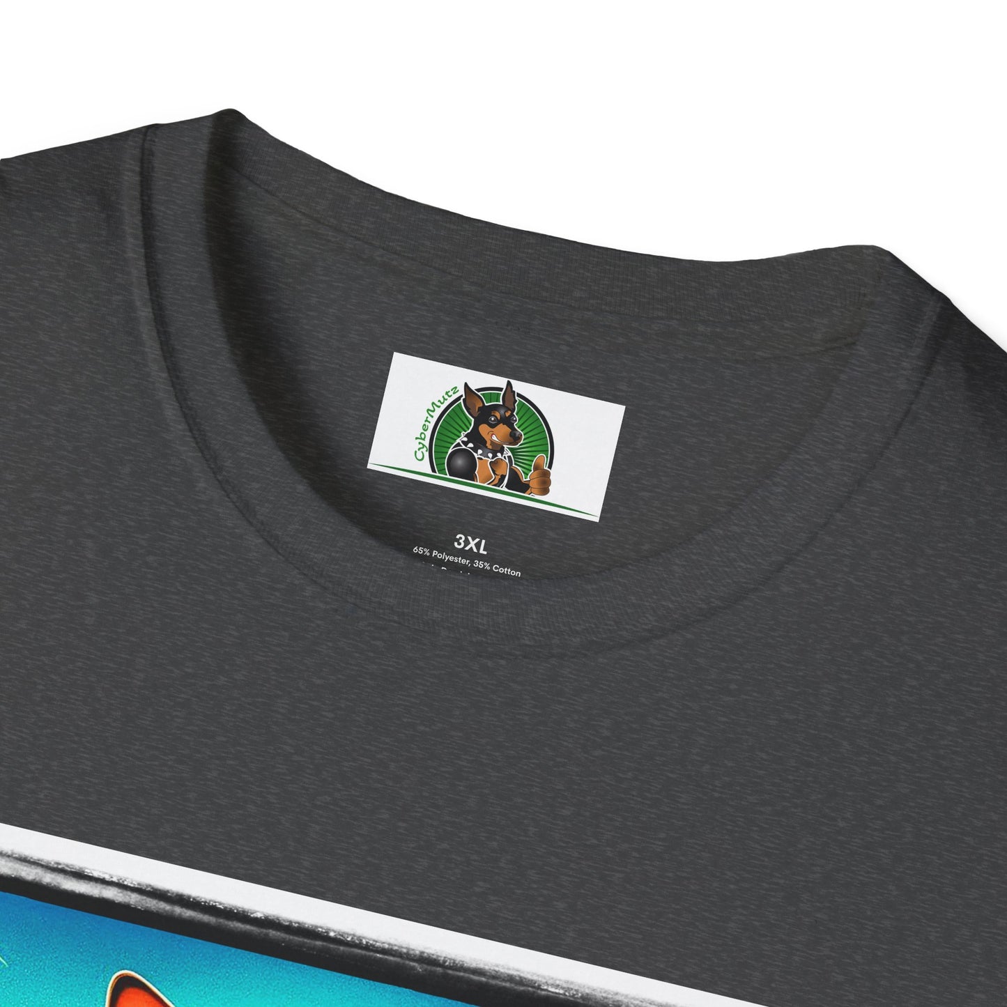 Min Pin T-Shirt Hawaiian surfing T-Shirt Printify