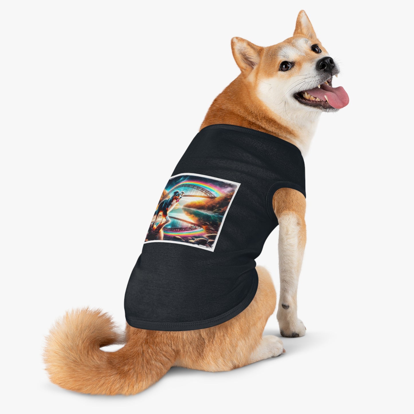 Pet Tank Top Australian Shepherd Pets Printify
