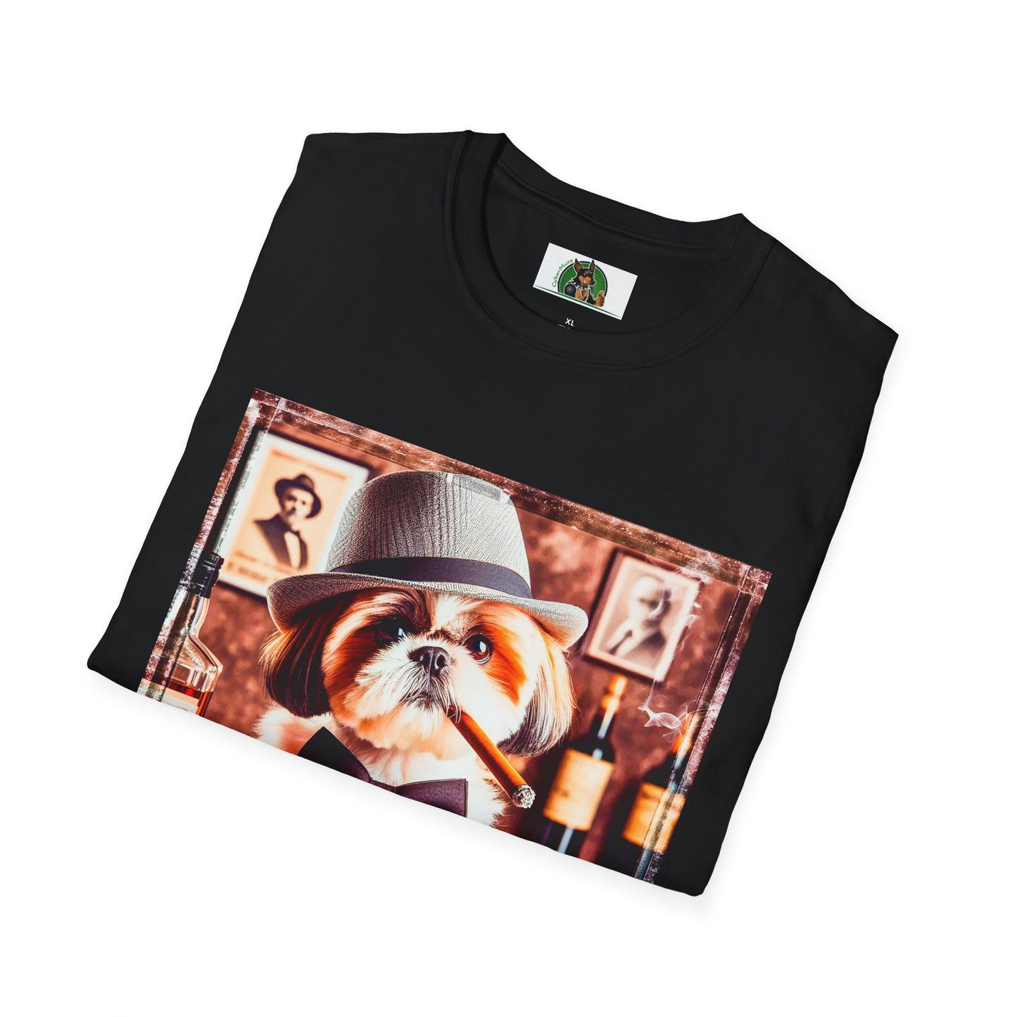 Shih Tzu cigars shirt T-Shirt Printify