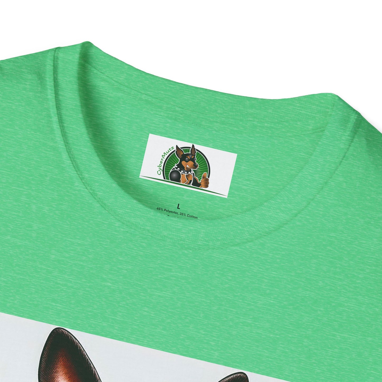 Boston Terrier Dog In Blue Suit TShirt T-Shirt Printify